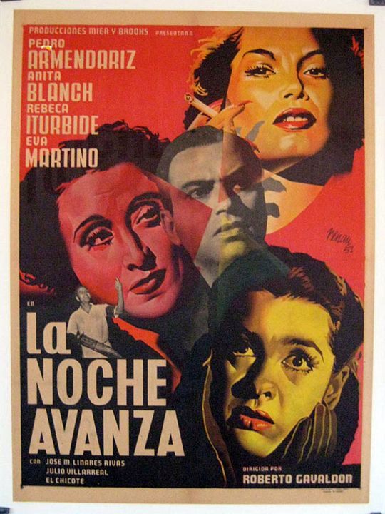 La Nuit avance : Affiche