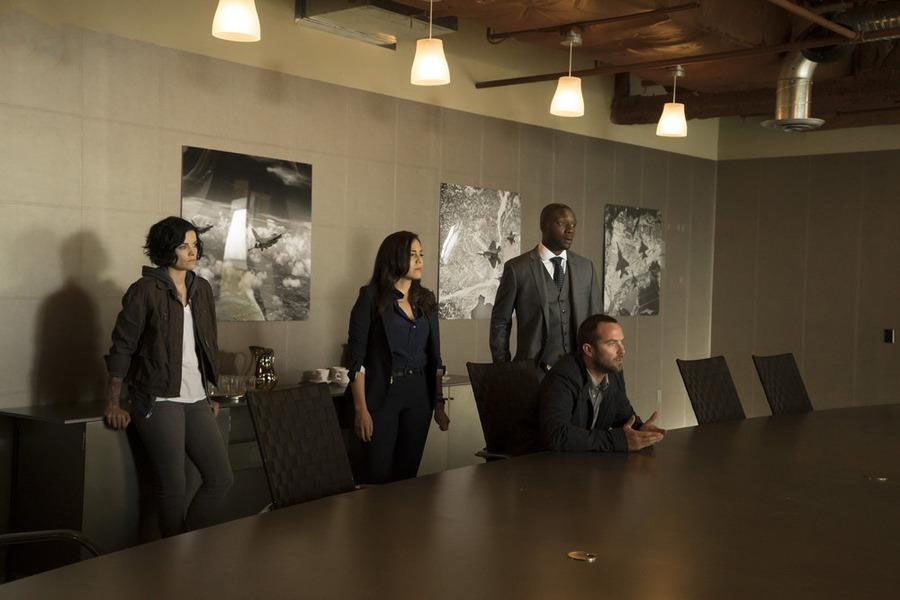 Blindspot : Photo Sullivan Stapleton, Jaimie Alexander, Audrey Esparza, Rob Brown