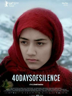 40 jours de silence : Affiche