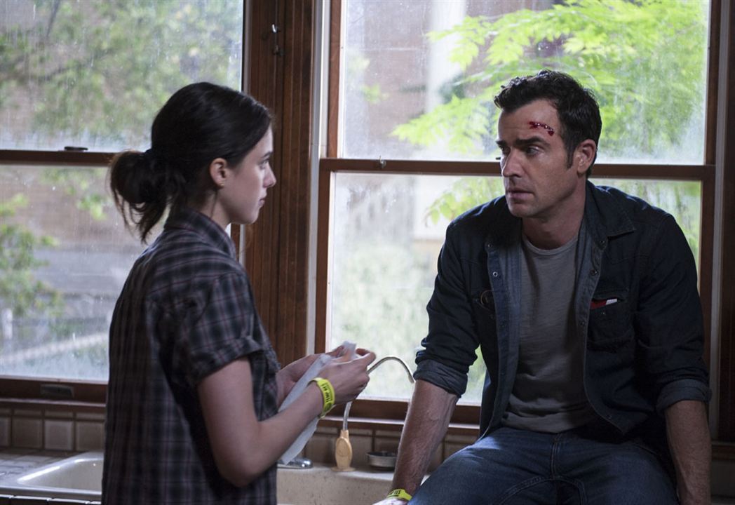Photo Justin Theroux, Margaret Qualley