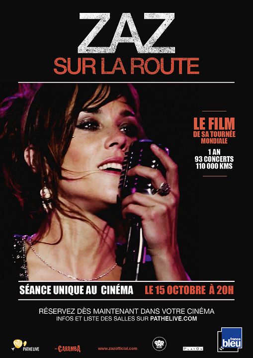 Zaz - Sur la route (Pathé) : Affiche