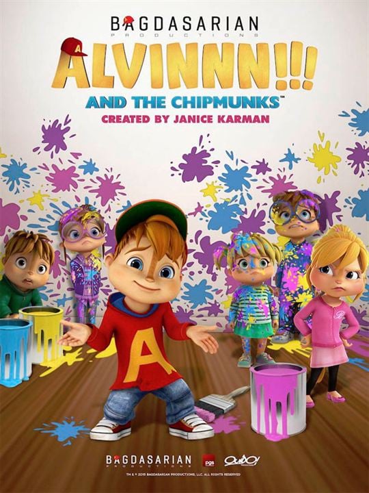 Alvinnn !!! et les Chipmunks : Affiche