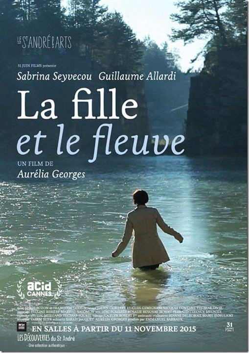 La Fille et le fleuve : Affiche