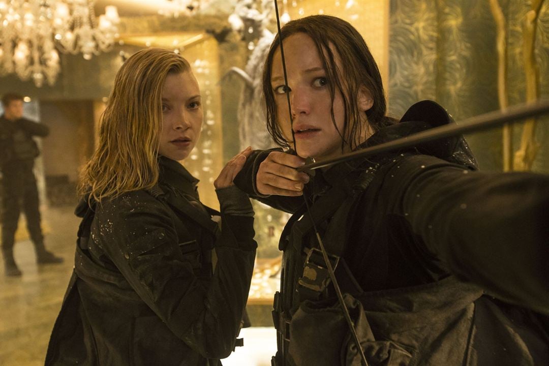 Hunger Games - La Révolte : Partie 2 : Photo Natalie Dormer, Jennifer Lawrence