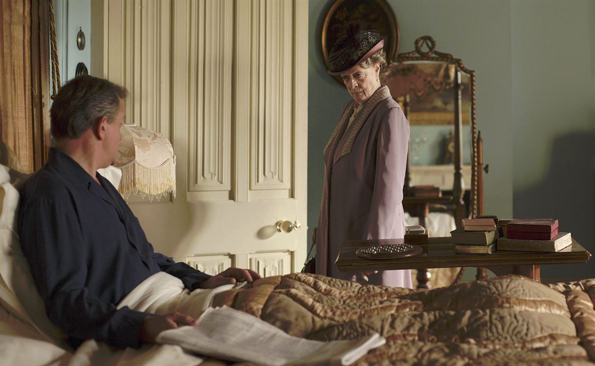 Downton Abbey : Photo Hugh Bonneville, Maggie Smith