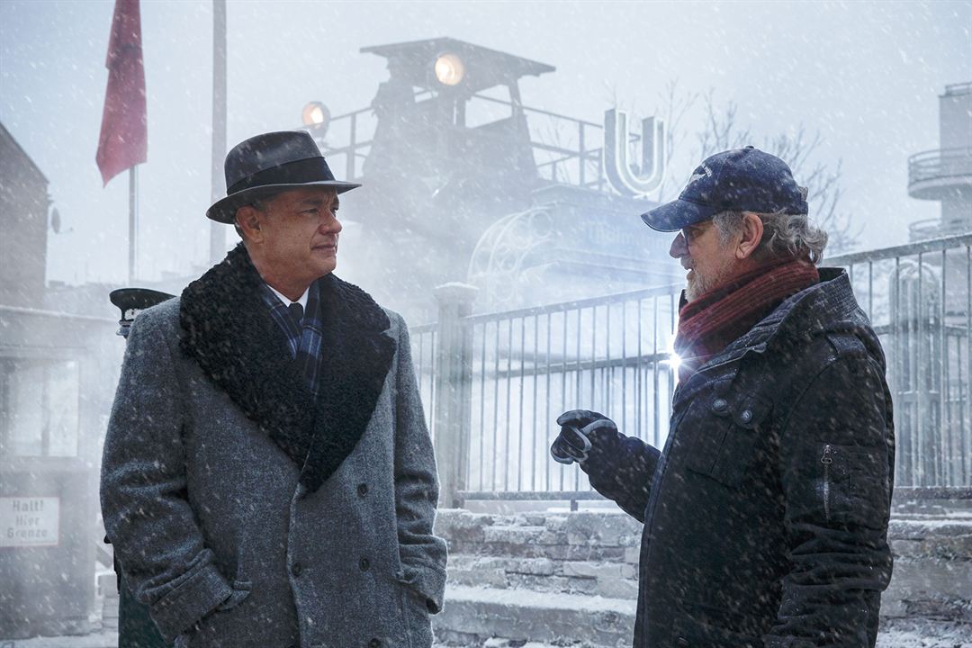 Le Pont des Espions : Photo Tom Hanks, Steven Spielberg