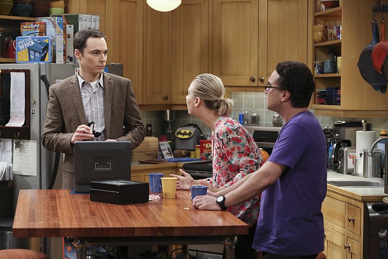 The Big Bang Theory : Photo Jim Parsons, Johnny Galecki, Kaley Cuoco