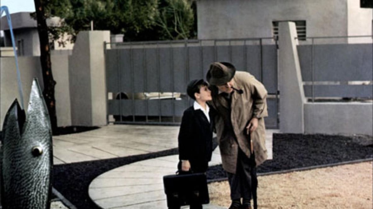 Mon oncle : Photo Jacques Tati