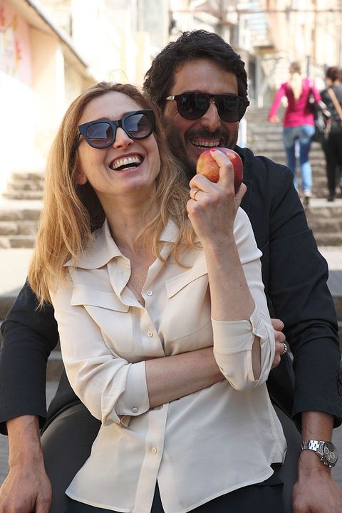 Je compte sur vous : Photo Vincent Elbaz, Julie Gayet