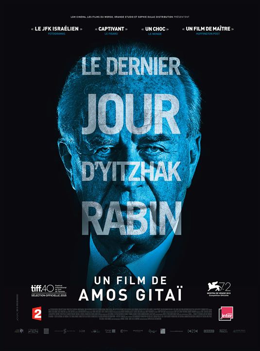 Le dernier jour d’Yitzhak Rabin : Affiche