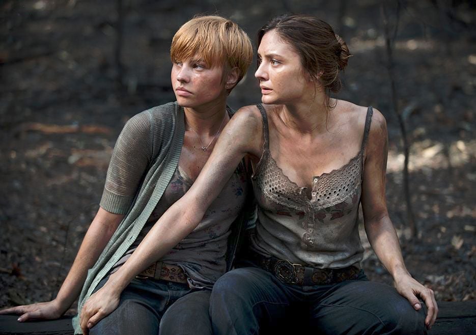 The Walking Dead : Photo Liz E. Morgan, Christine Evangelista