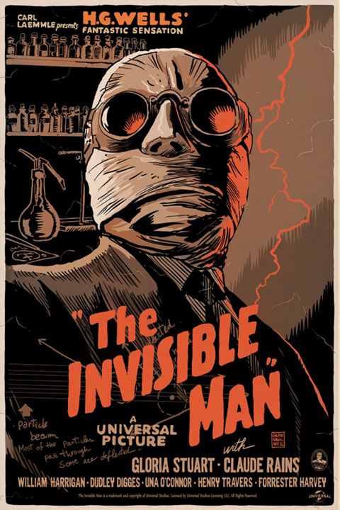 L'Homme invisible : Affiche