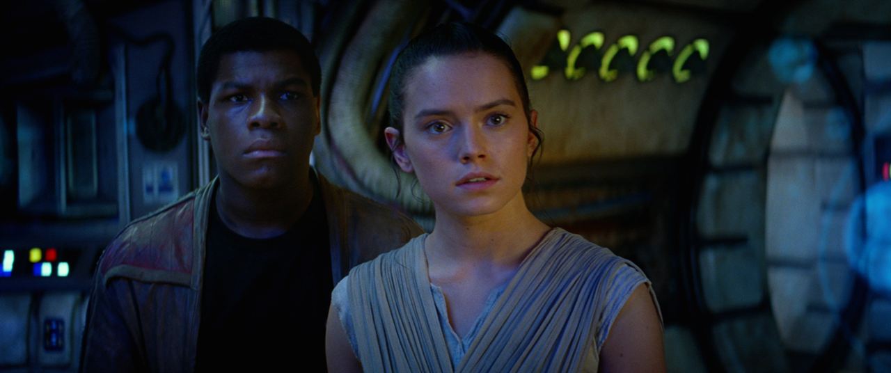 Star Wars - Le Réveil de la Force : Photo John Boyega, Daisy Ridley