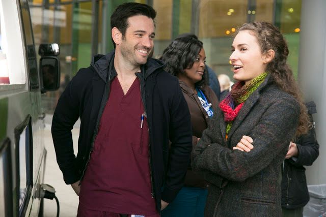 Chicago Med : Photo Rachel DiPillo, Colin Donnell