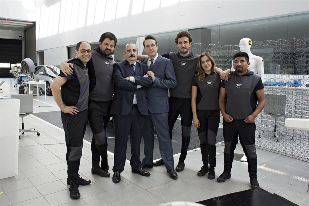 Photo María León, Joaquín Reyes, Carlos Areces, Roberto Bodegas, Juan Carlos Aduviri, Jordi Sánchez, Miki Esparbé