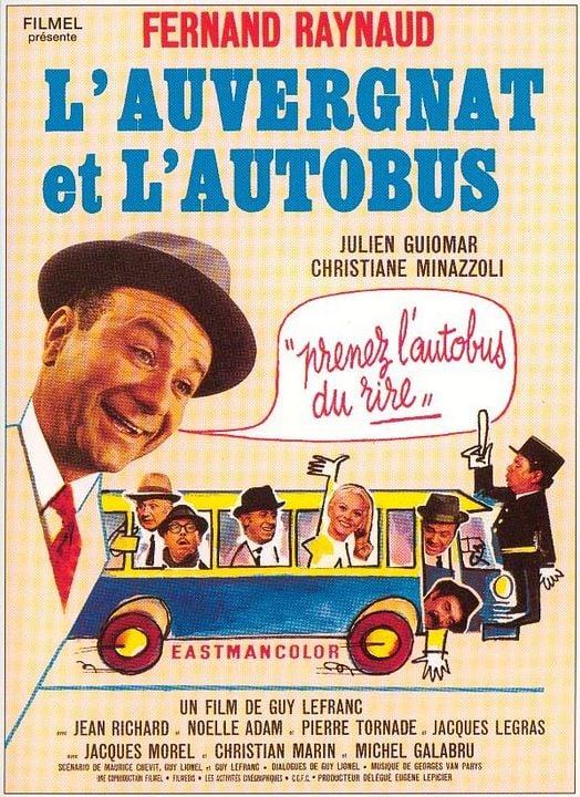 L'auvergnat et l'autobus : Affiche