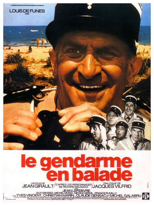 Le gendarme en balade : Affiche