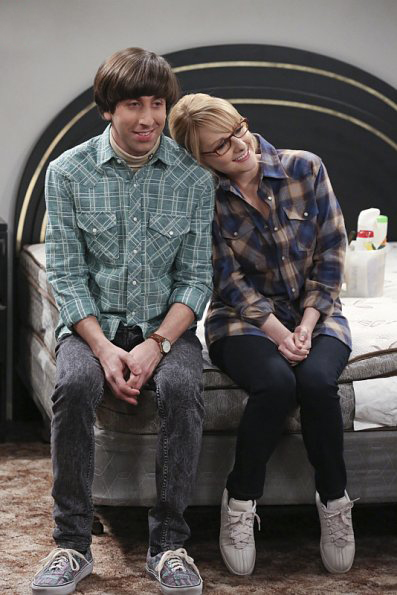 The Big Bang Theory : Photo Simon Helberg, Melissa Rauch