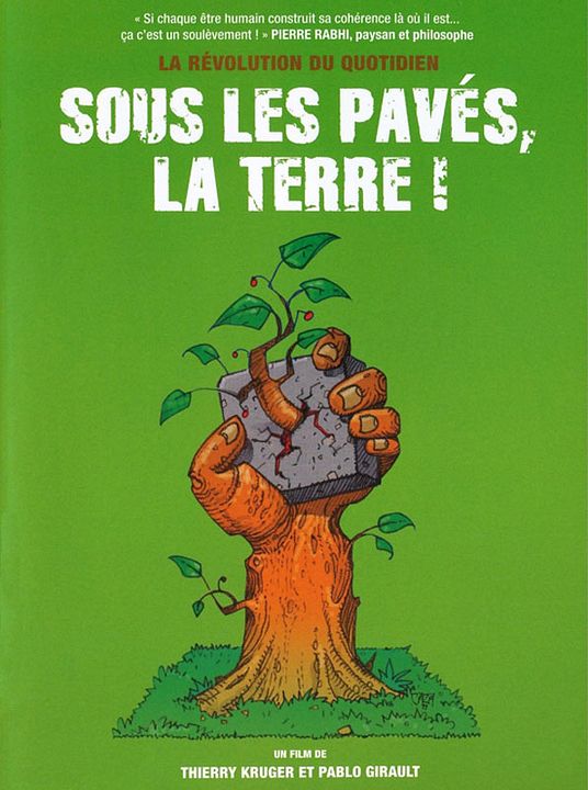 Sous les pavés, la Terre : Affiche