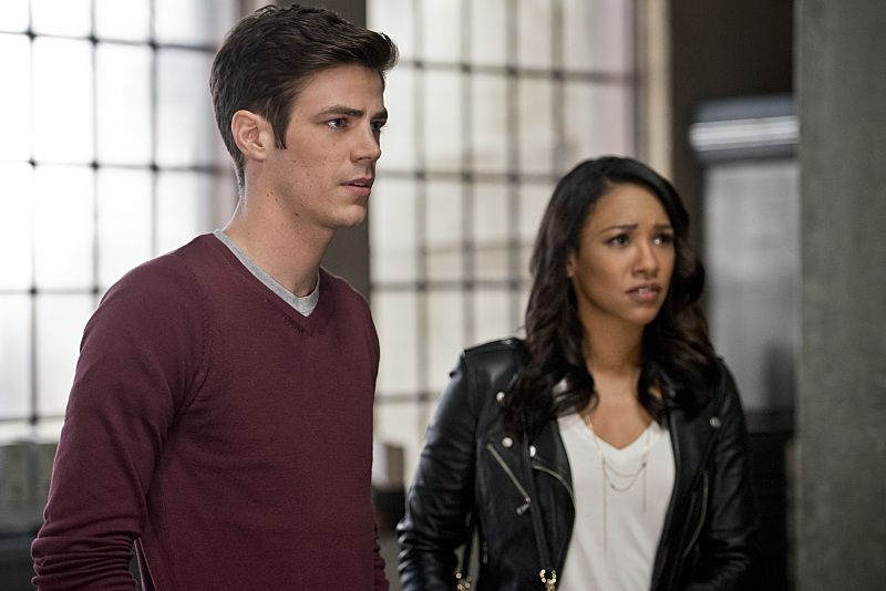 Flash (2014) : Photo Grant Gustin, Candice Patton