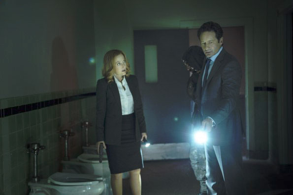 X-Files : Photo David Duchovny, Gillian Anderson