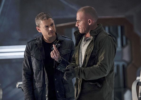 DC's Legends of Tomorrow : Photo Dominic Purcell, Wentworth Miller