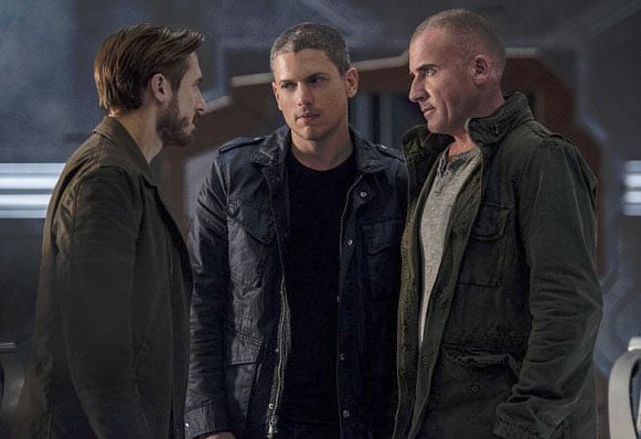 DC's Legends of Tomorrow : Photo Wentworth Miller, Arthur Darvill, Dominic Purcell