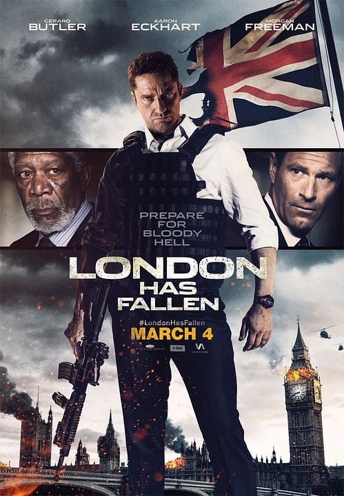 La Chute de Londres : Affiche