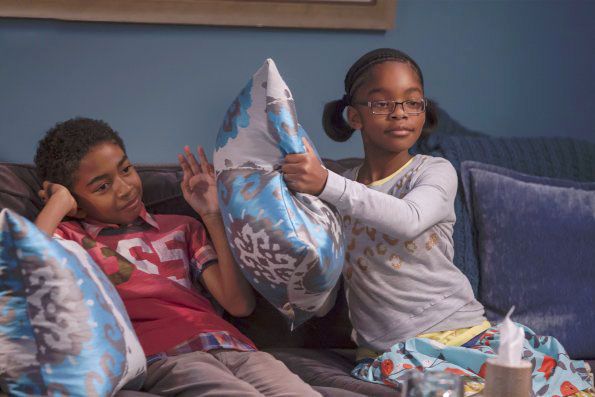 Black-ish : Photo Miles Brown, Marsai Martin