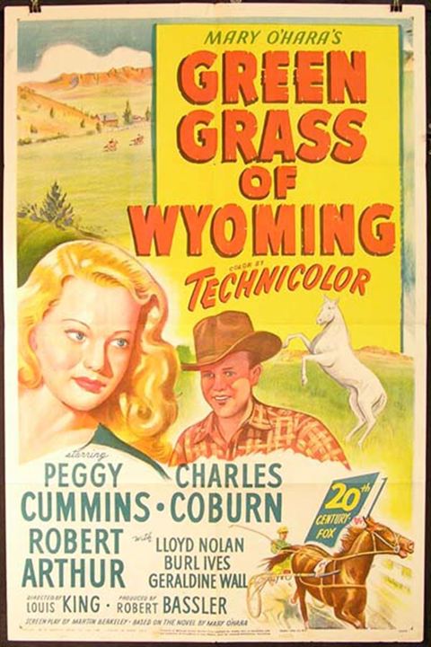 L'herbe verte du Wyoming : Affiche