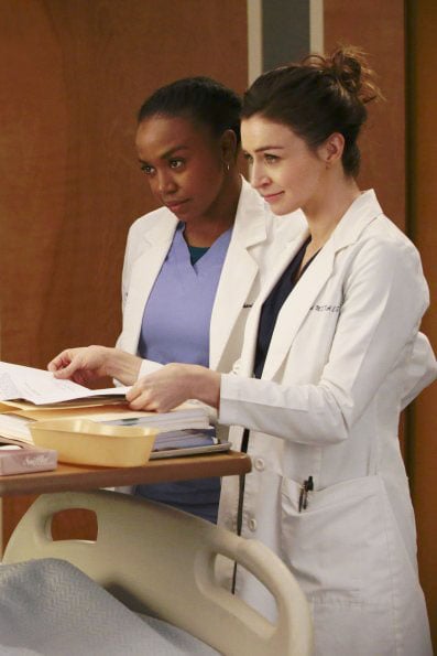 Grey's Anatomy : Photo Jerrika Hinton, Caterina Scorsone