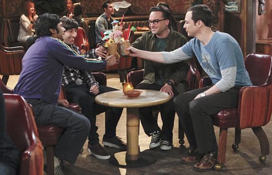 The Big Bang Theory : Photo Jim Parsons, Johnny Galecki, Simon Helberg, Kunal Nayyar