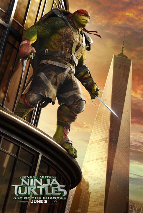 Ninja Turtles 2 : Affiche