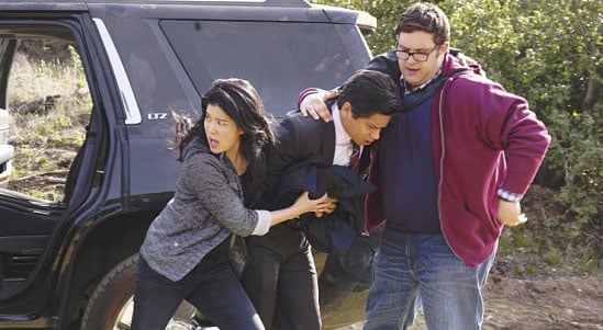 Scorpion : Photo Jadyn Wong, Ari Stidham