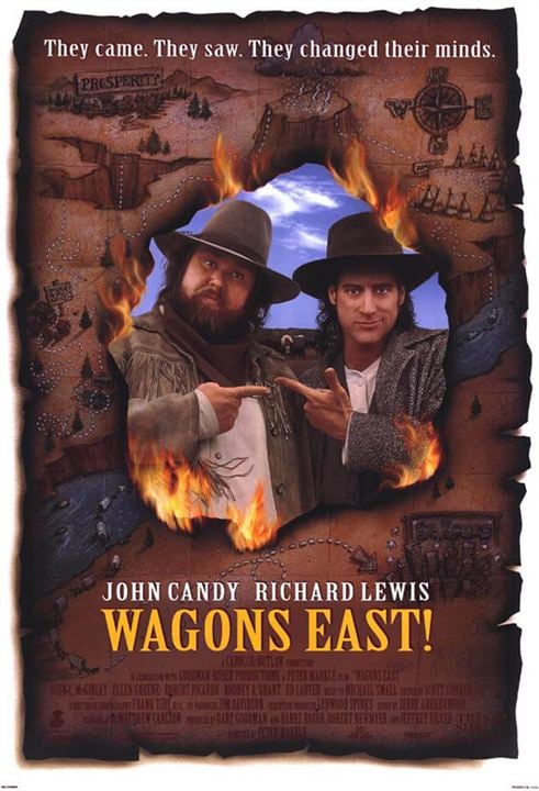 Wagons East! : Affiche