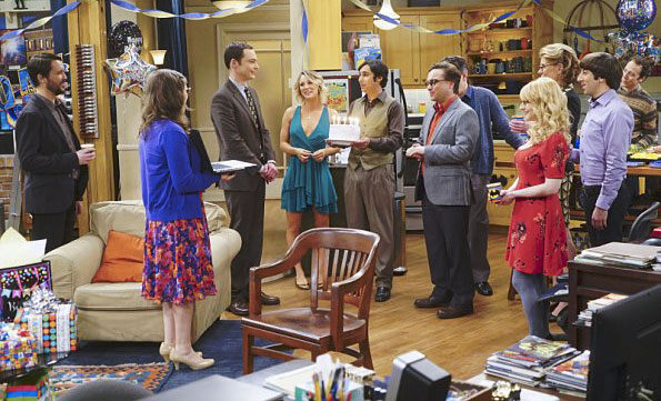 The Big Bang Theory : Photo Jim Parsons, Mayim Bialik, Kaley Cuoco, Kunal Nayyar, Simon Helberg, Johnny Galecki