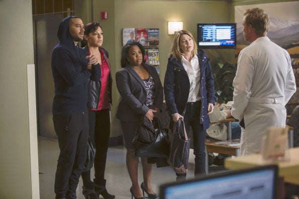 Grey's Anatomy : Photo Chandra Wilson, Sara Ramirez, Jesse Williams, Ellen Pompeo
