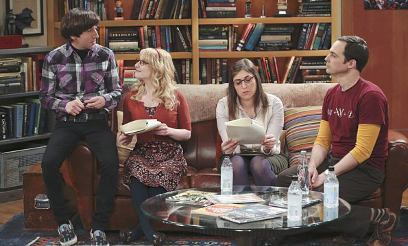 The Big Bang Theory : Photo Jim Parsons, Melissa Rauch, Simon Helberg, Mayim Bialik