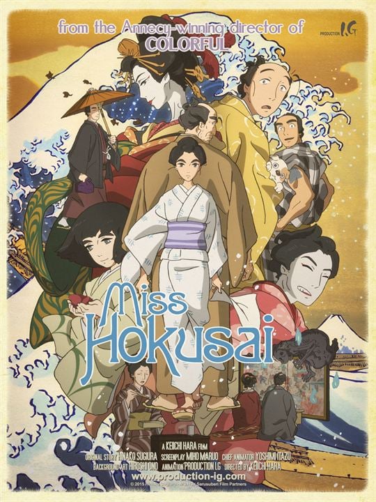 Miss Hokusai : Affiche