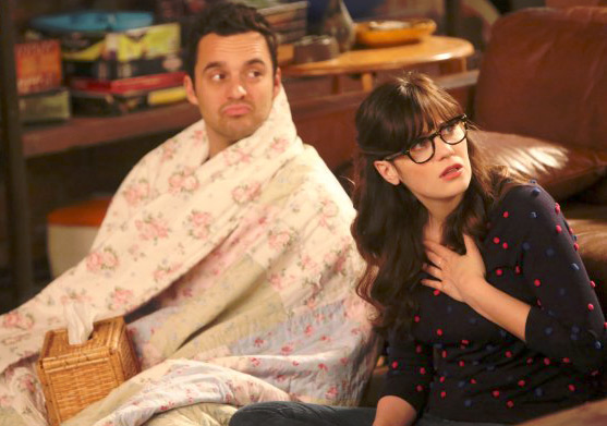 New Girl : Photo Zooey Deschanel, Jake Johnson