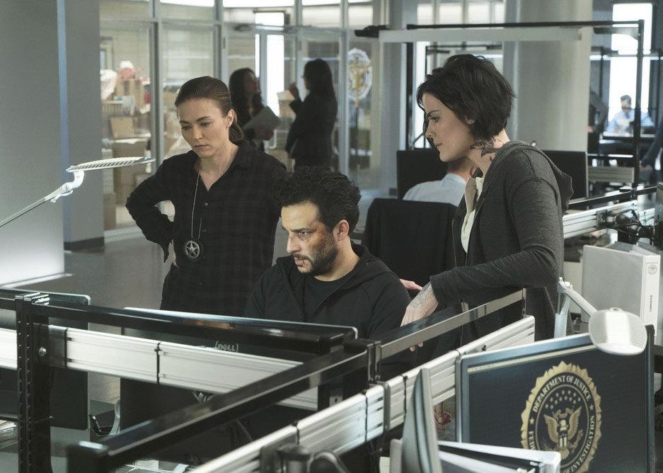 Blindspot : Photo Jaimie Alexander, Trieste Kelly Dunn, Ennis Esmer