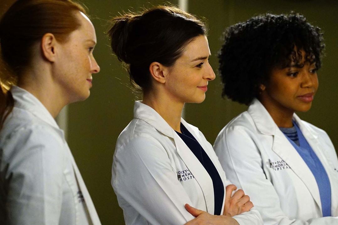 Grey's Anatomy : Photo Samantha Sloyan, Caterina Scorsone, Jerrika Hinton