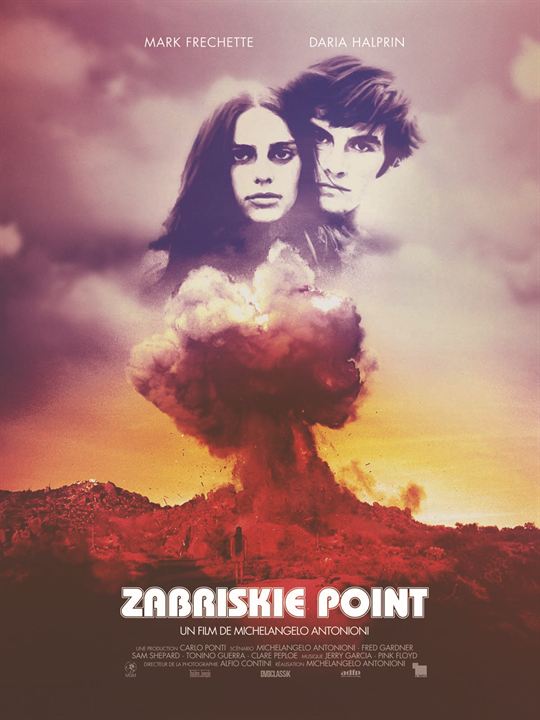 Zabriskie Point : Affiche
