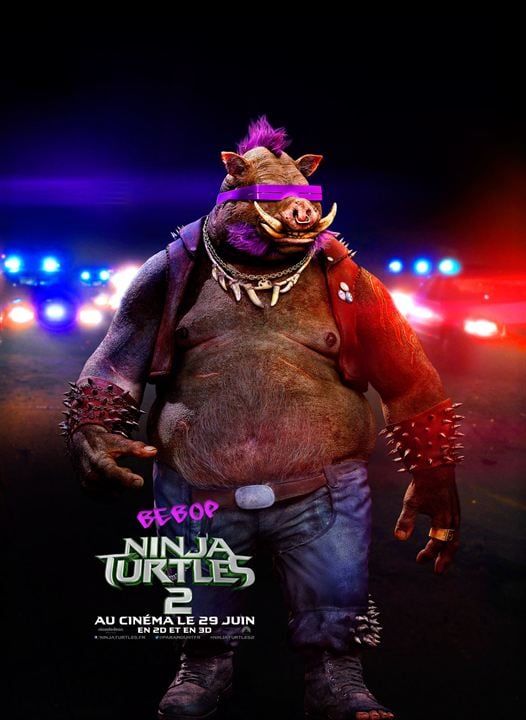 Ninja Turtles 2 : Affiche