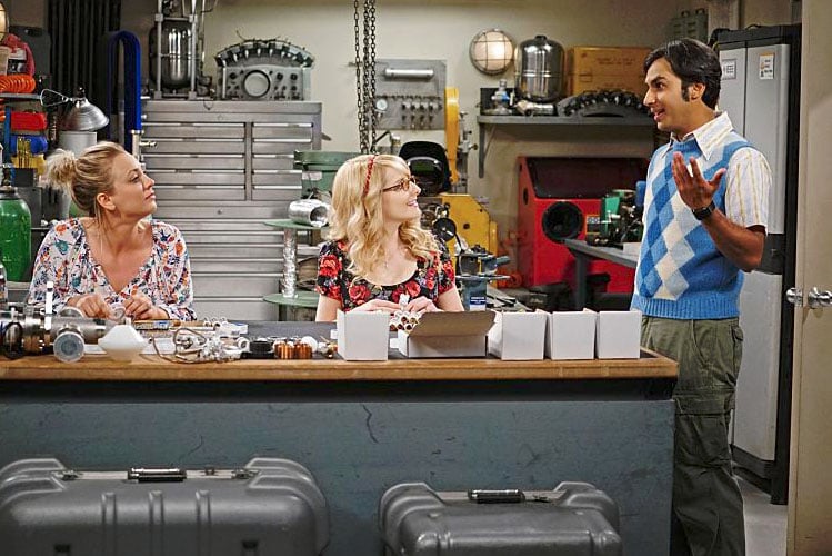 The Big Bang Theory : Photo Kaley Cuoco, Kunal Nayyar, Melissa Rauch