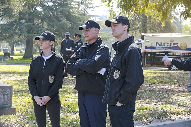 NCIS : Enquêtes spéciales : Photo Emily Wickersham, Sean Murray, Mark Harmon