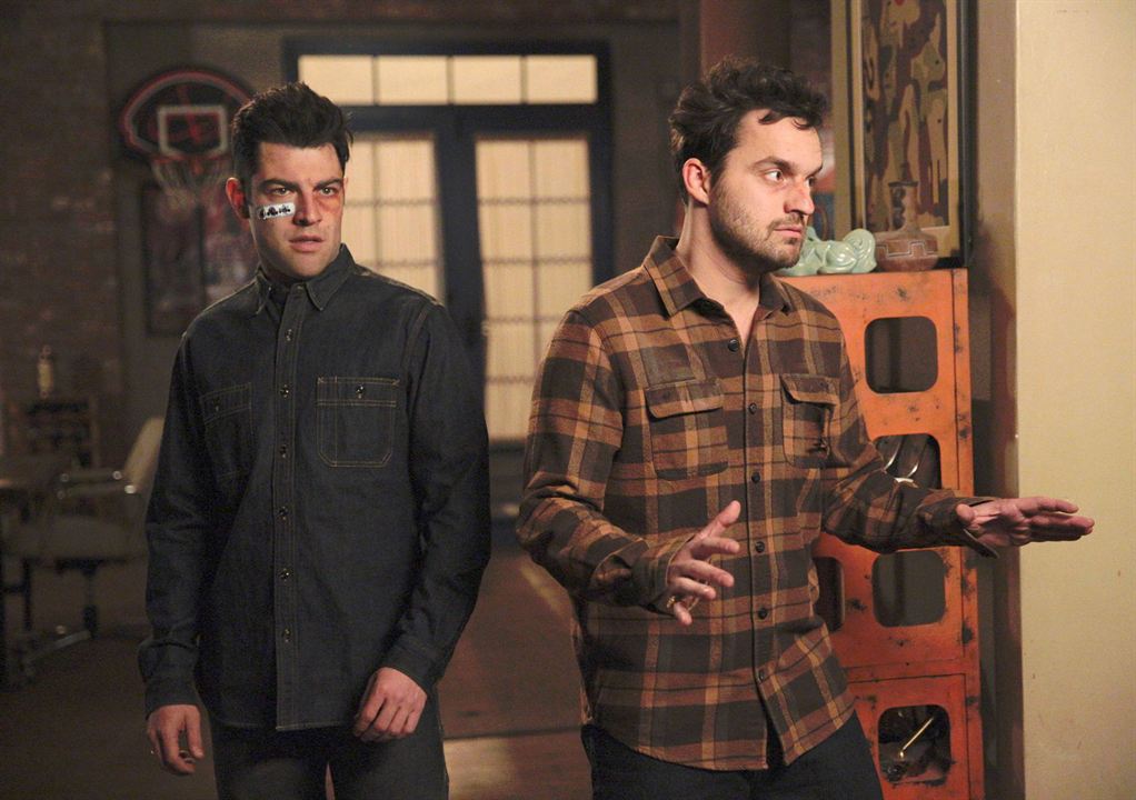 New Girl : Photo Max Greenfield, Jake Johnson