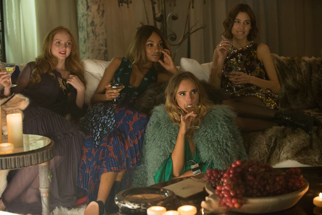 Absolutely Fabulous : Le Film : Photo Lily Cole, Suki Waterhouse, Jourdan Dunn