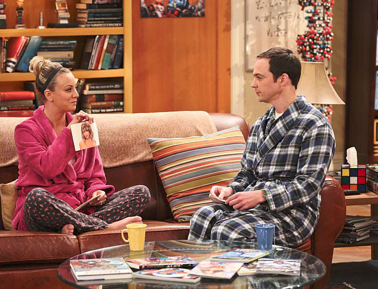 The Big Bang Theory : Photo Kaley Cuoco, Jim Parsons