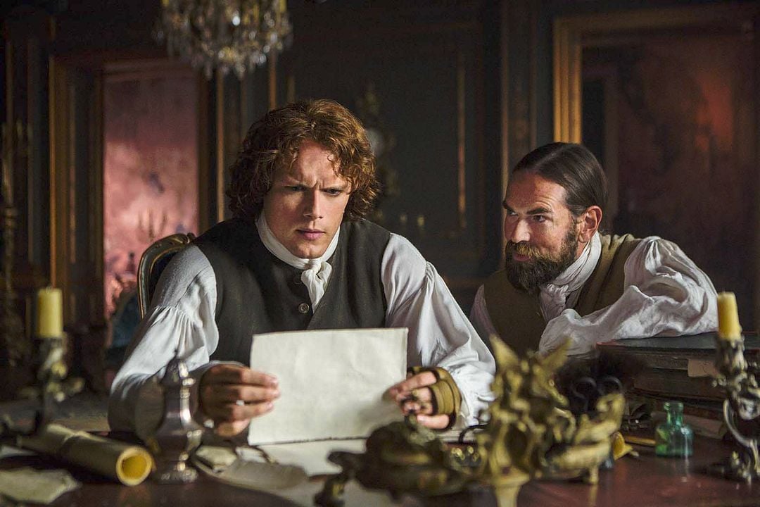 Outlander : Photo Sam Heughan, Duncan Lacroix